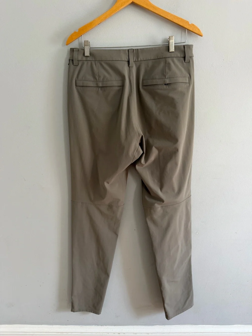Lululemon Commission Pants Slim Warp Stream Light Brown Nomad 30 X 37 (tall)